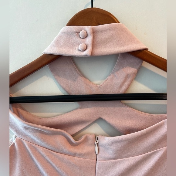 Nookie Hollywood Midi Dress In Blush - Picture 9 of 15